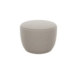 Pouf -KUON- Stoff Socia Farbe Desert