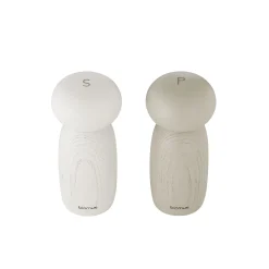 Salz- & Pfeffermühle -MOLI- Farbe Oak 2er Set