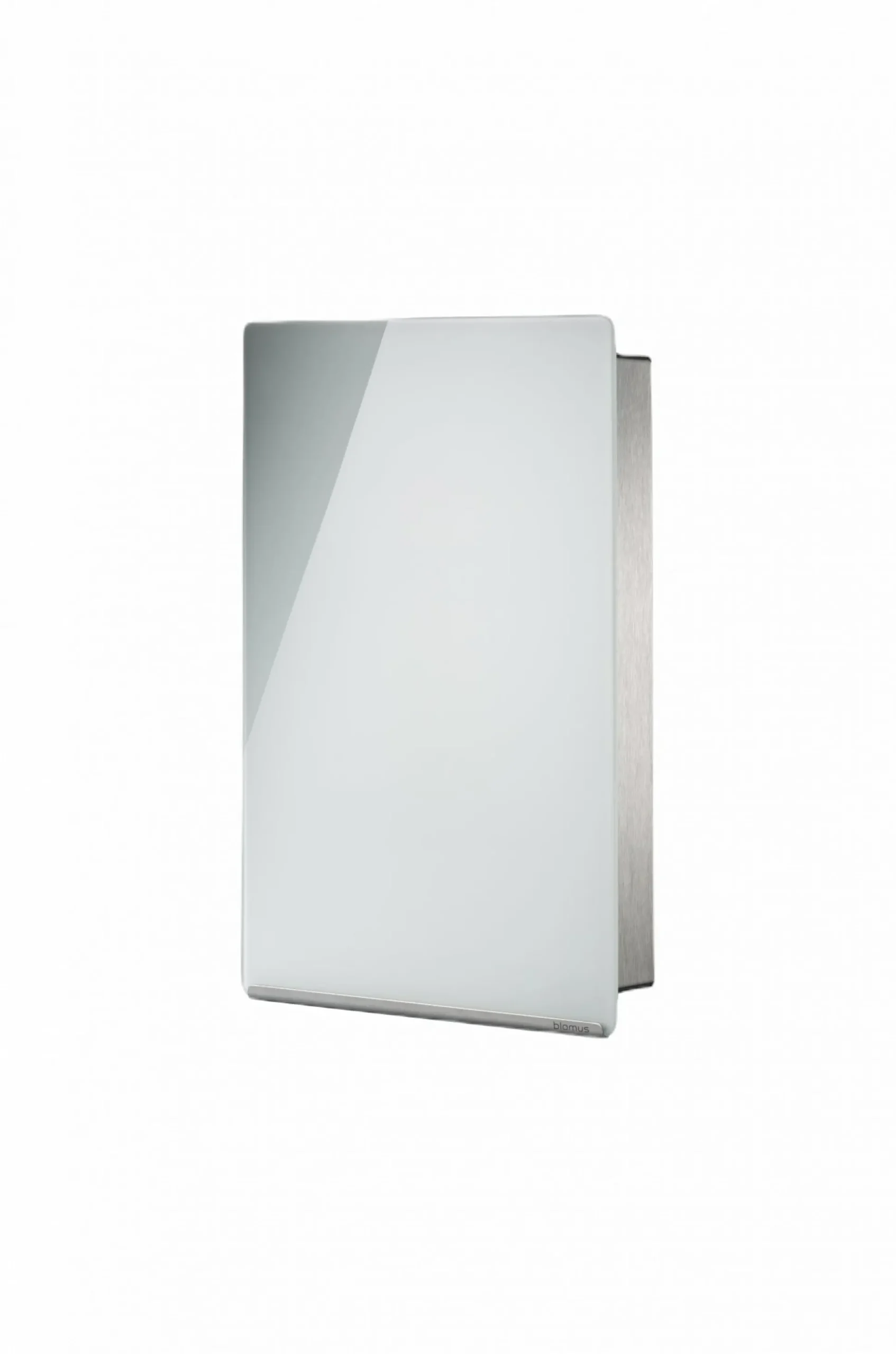 Schlüsselkasten/GlasMagnettafel -VELIO- White 30 x 20 cm Hochformat
