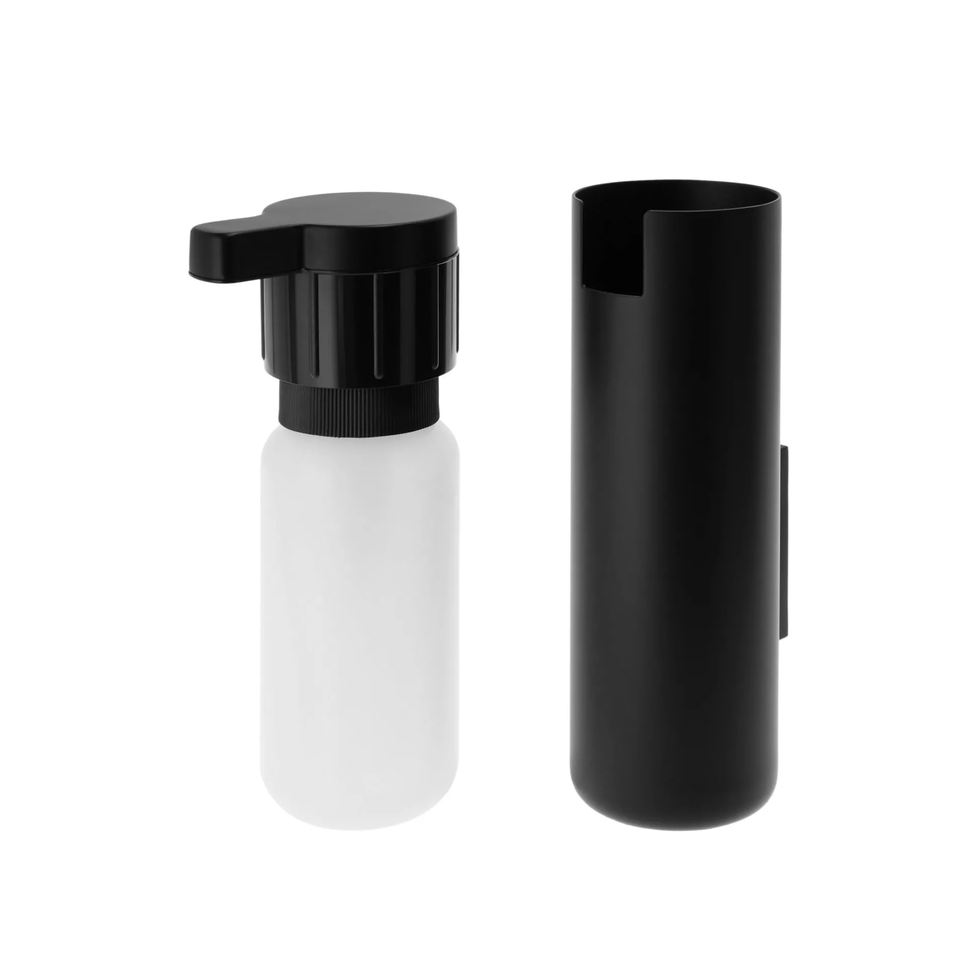 Seifenspender -MODO- Black mit Wandmontage 165 ml