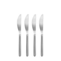 Set 4 Buttermesser -STELLA- Farbe Silber