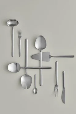 Set 4 Buttermesser -STELLA- Farbe Silber