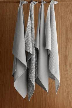 Set 2 Geschirrtücher -BELT- Lily White / Rose Dust 50 x 80 cm