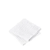 Set 2 Gästehandtücher -CARO- White 30 x 30 cm