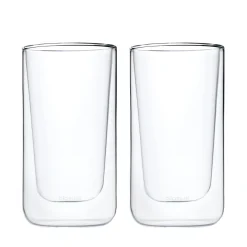 Set 2 Latte Macchiato-Gläser -NERO- 320 ml