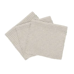 Set 3 Spültücher -WIPE PERLA- Moonbeam 25 x 25 cm