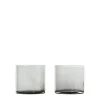 Set 2 Trinkgläser -MERA- Farbe Smoke - size 200 ml