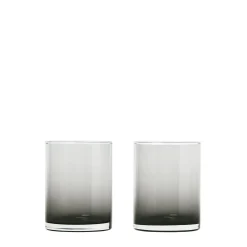 Set 2 Trinkgläser -MERA- Farbe Smoke - size 220 ml