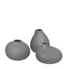 Set 3 Vasen -NONA- Pewter