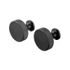 Set 2 Wandhaken rund -ROF- Farbe Black