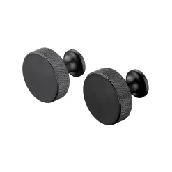 Set 2 Wandhaken rund -ROF- Farbe Black