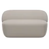 2-Sitzer Sofa -KUON- Stoff Socia Farbe Desert