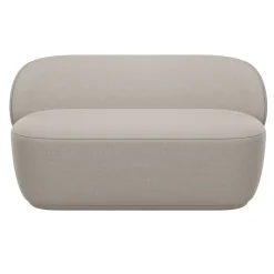 2-Sitzer Sofa -KUON- Stoff Socia Farbe Desert