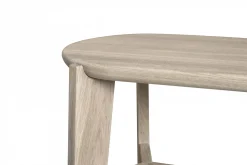 Sitzhocker -ELI- Farbton Holz, Höhe 45 cm
