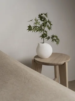 Sitzhocker -ELI- Farbton Holz, Höhe 45 cm