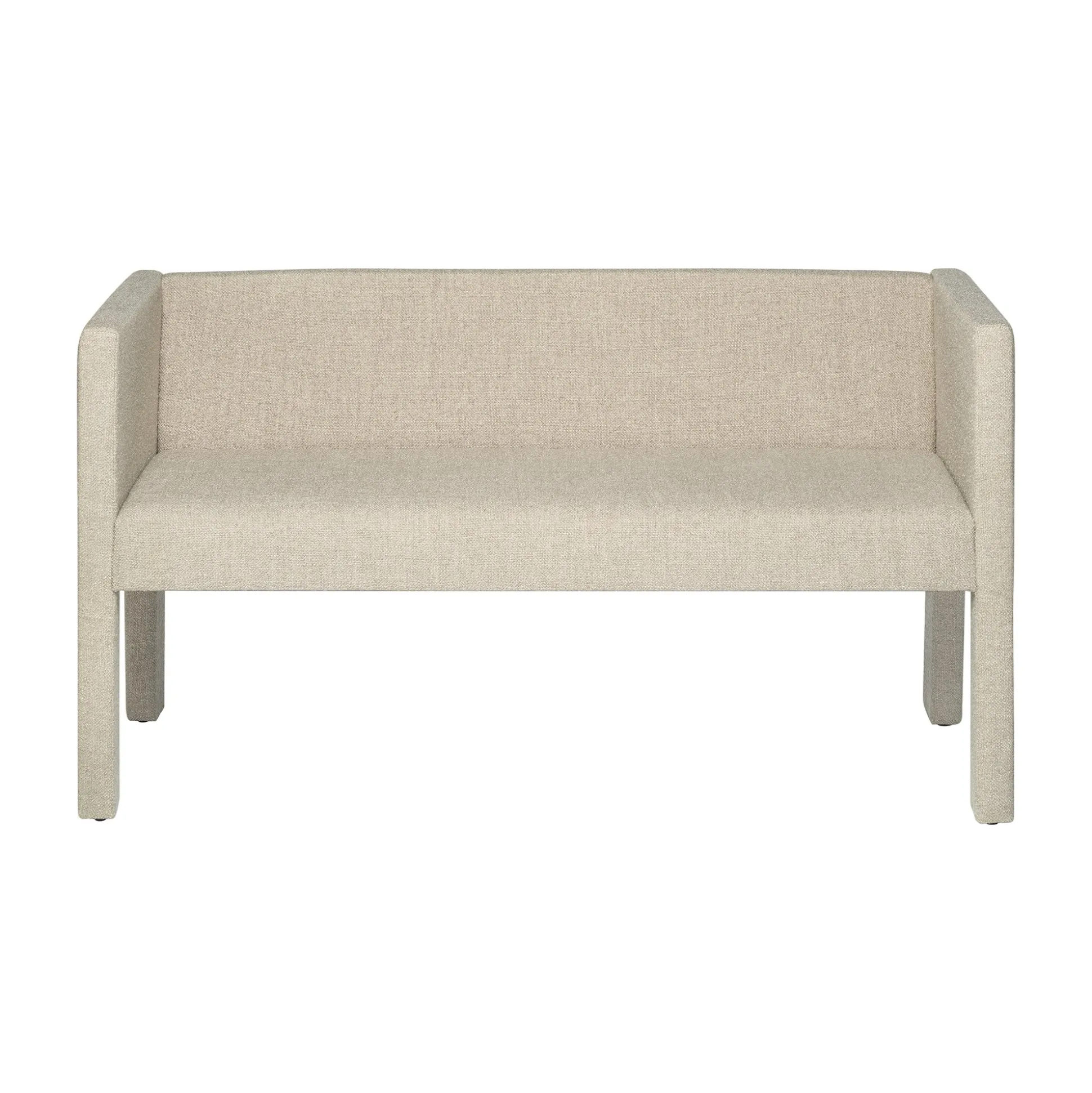 Sofa -SITTA- Stoff Boucla Farbe Shitake
