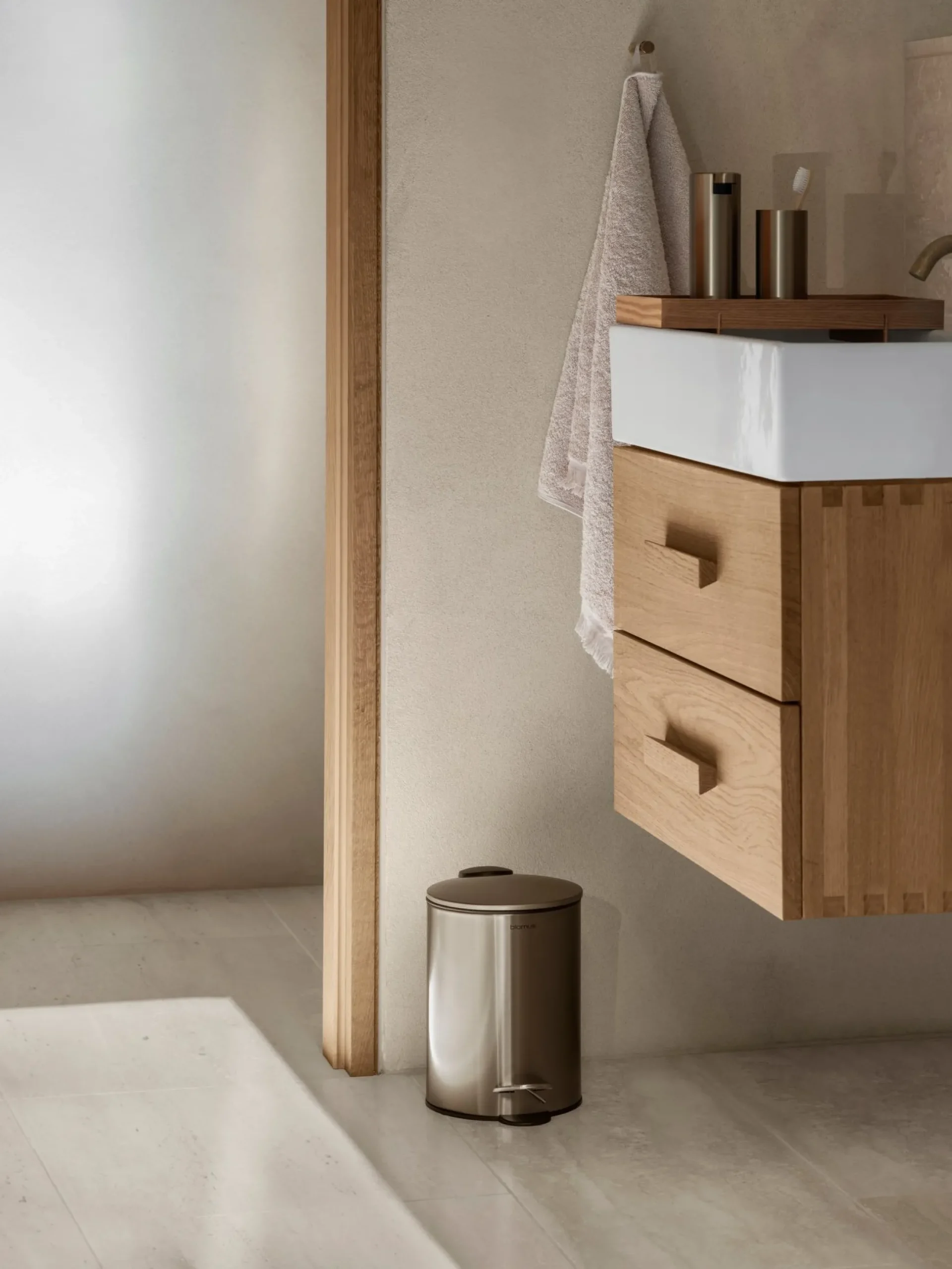 Tablett -ABENTO- Farbe Oak Size S