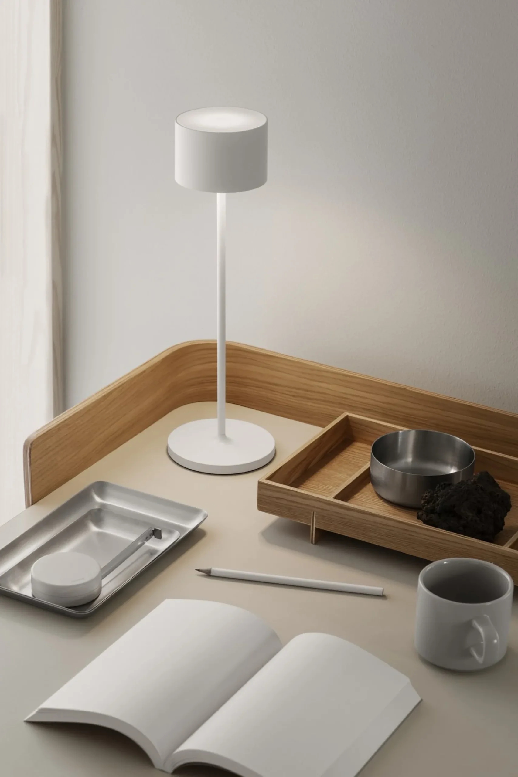 Tablett -ABENTO- Farbe Oak Size S