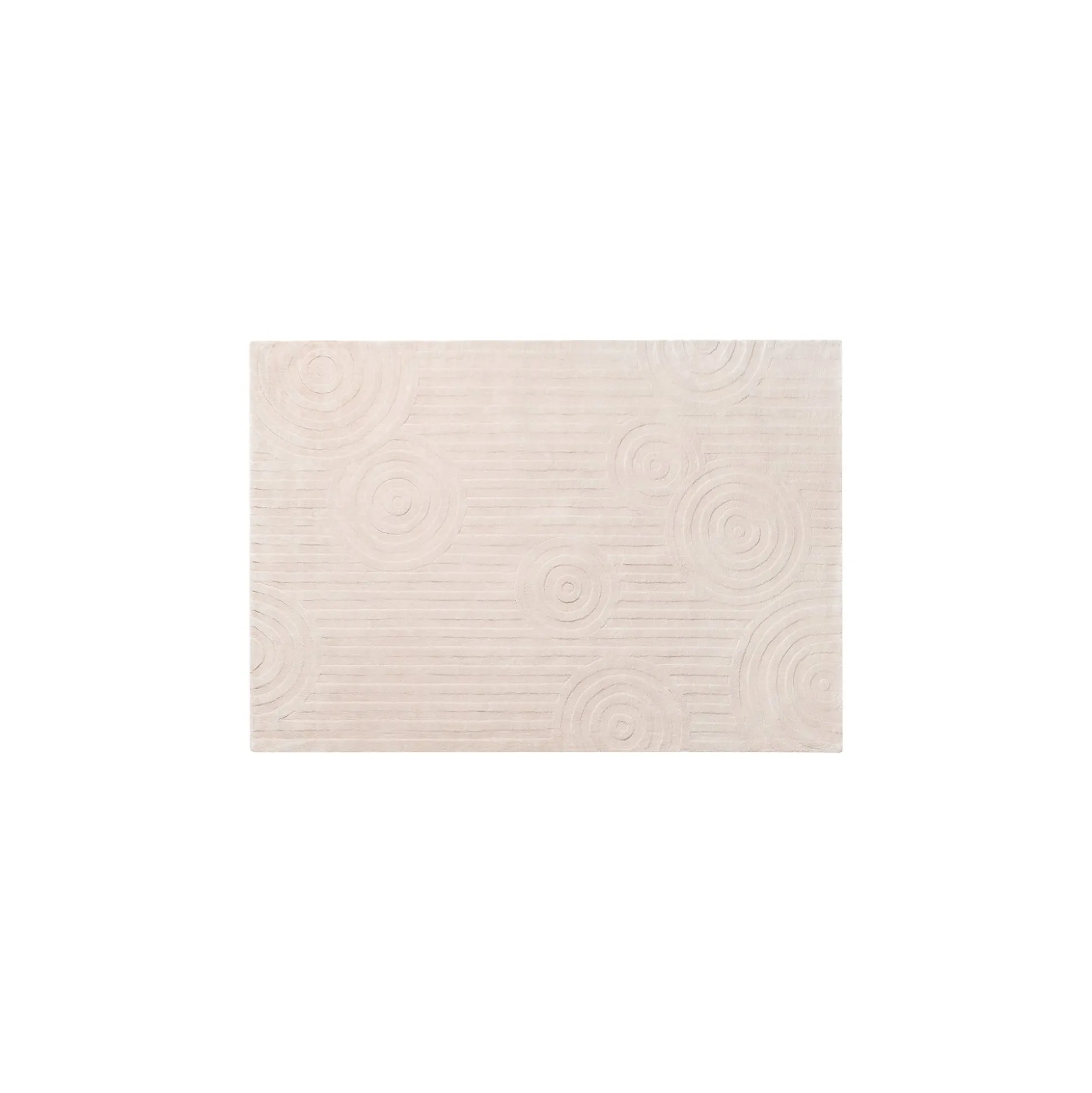 Teppich -UZU- Farbe Beige Size S