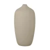 Vase -CEOLA- Farbe Indian Tan Höhe 25 cm
