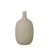 Vase -CEOLA- Farbe Indian Tan Höhe 21 cm