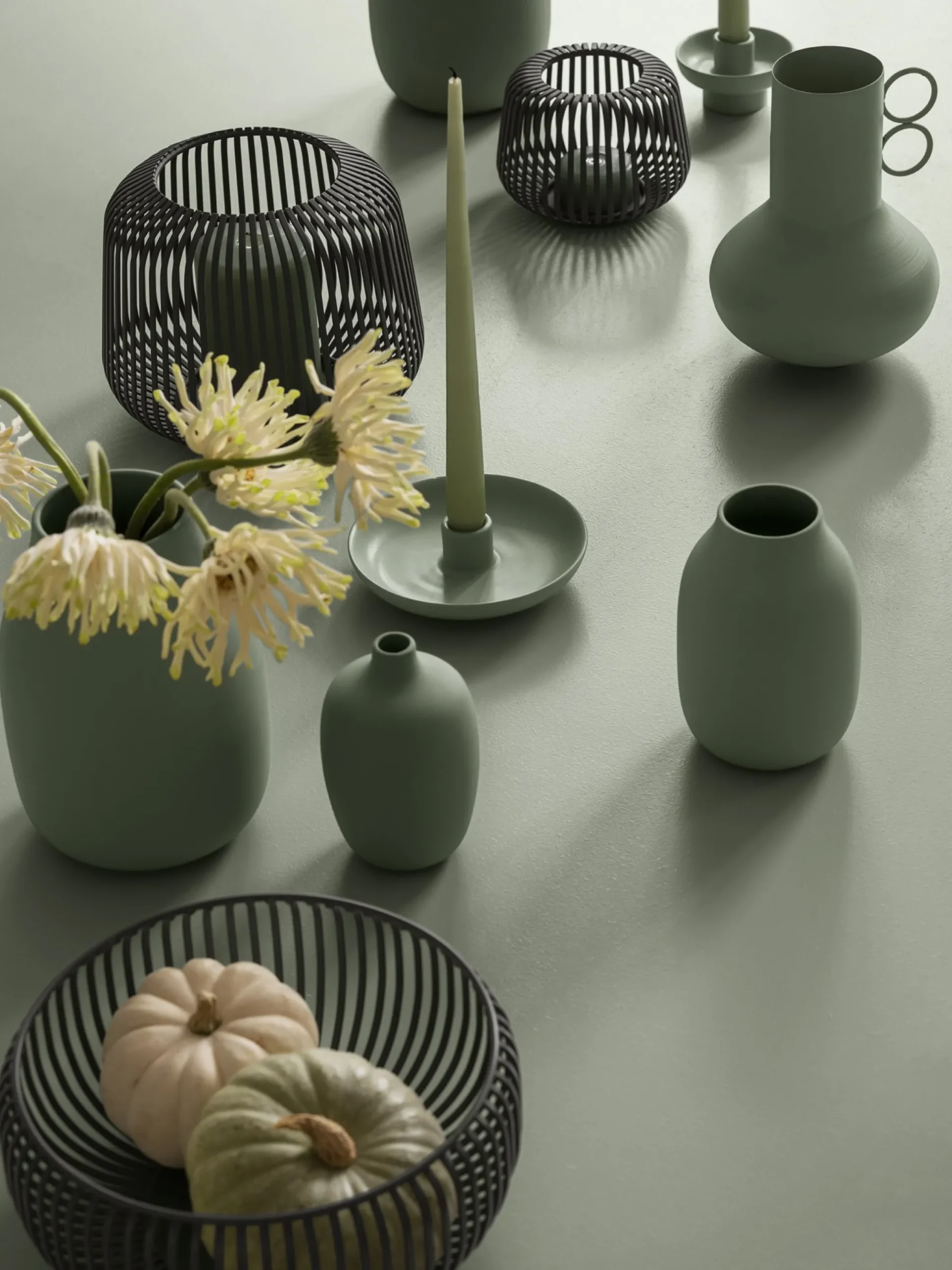 Vase -COLORA- Farbe Desert Sage Size S