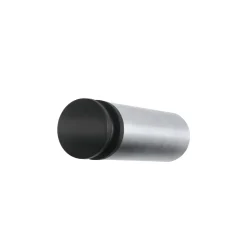 Wandtürstopper -ENTRA- Edelstahl matt Ø 2,5 cm, Länge 8 cm