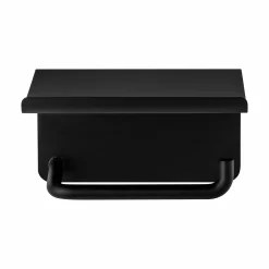 WC-Rollenhalter mit Ablage -MODO- Farbe Black