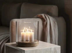 Windlicht -LANTO- Farbe Oak - Size XL