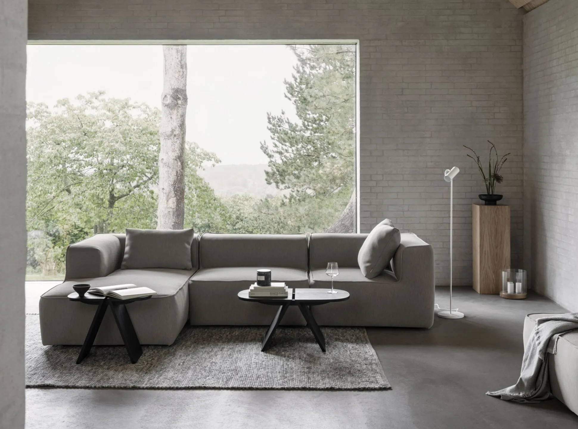 Windlicht -LANTO- Farbe Oak - Size XL