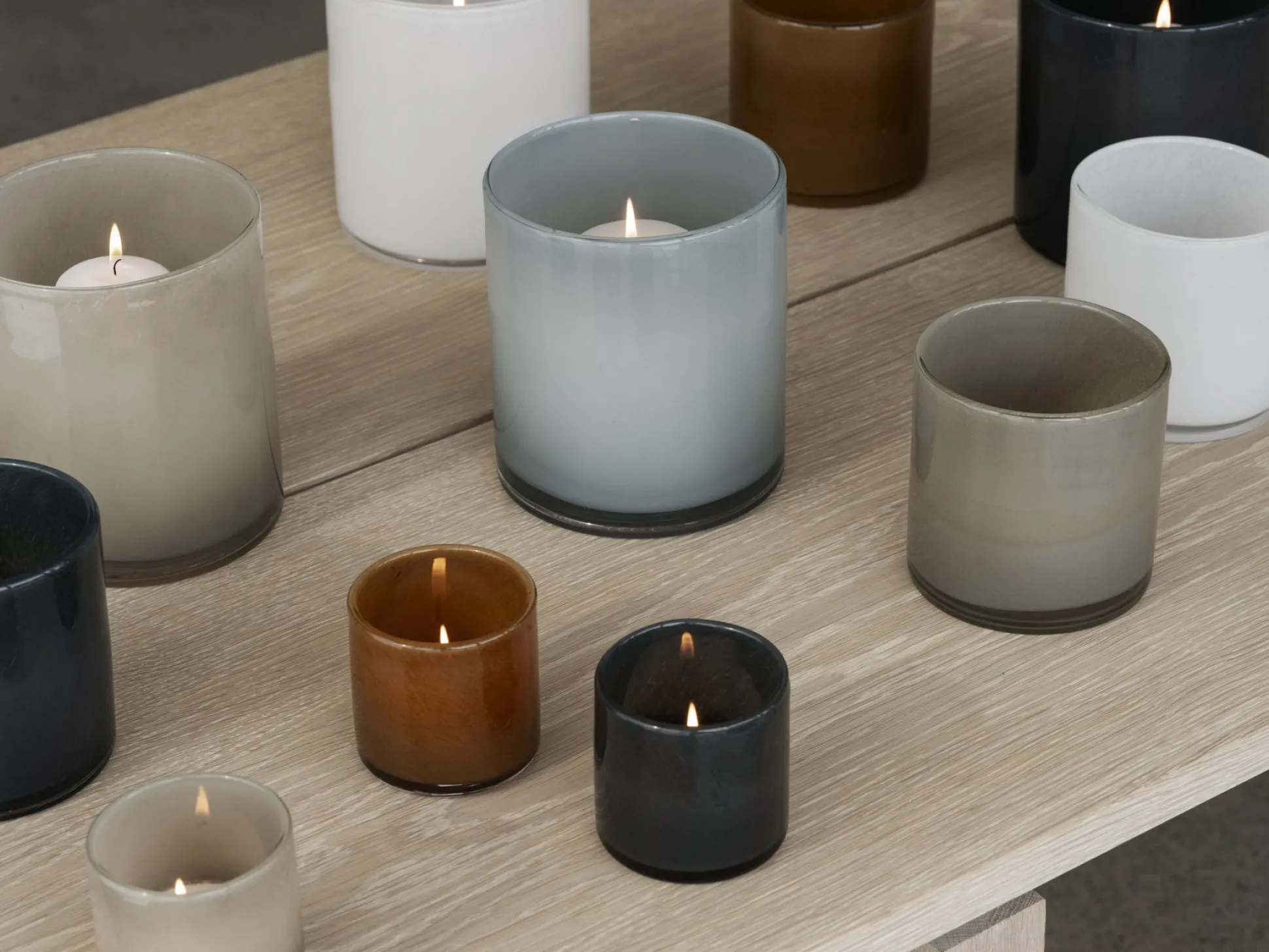 Windlicht -SAGA- Farbe Magnet Size L