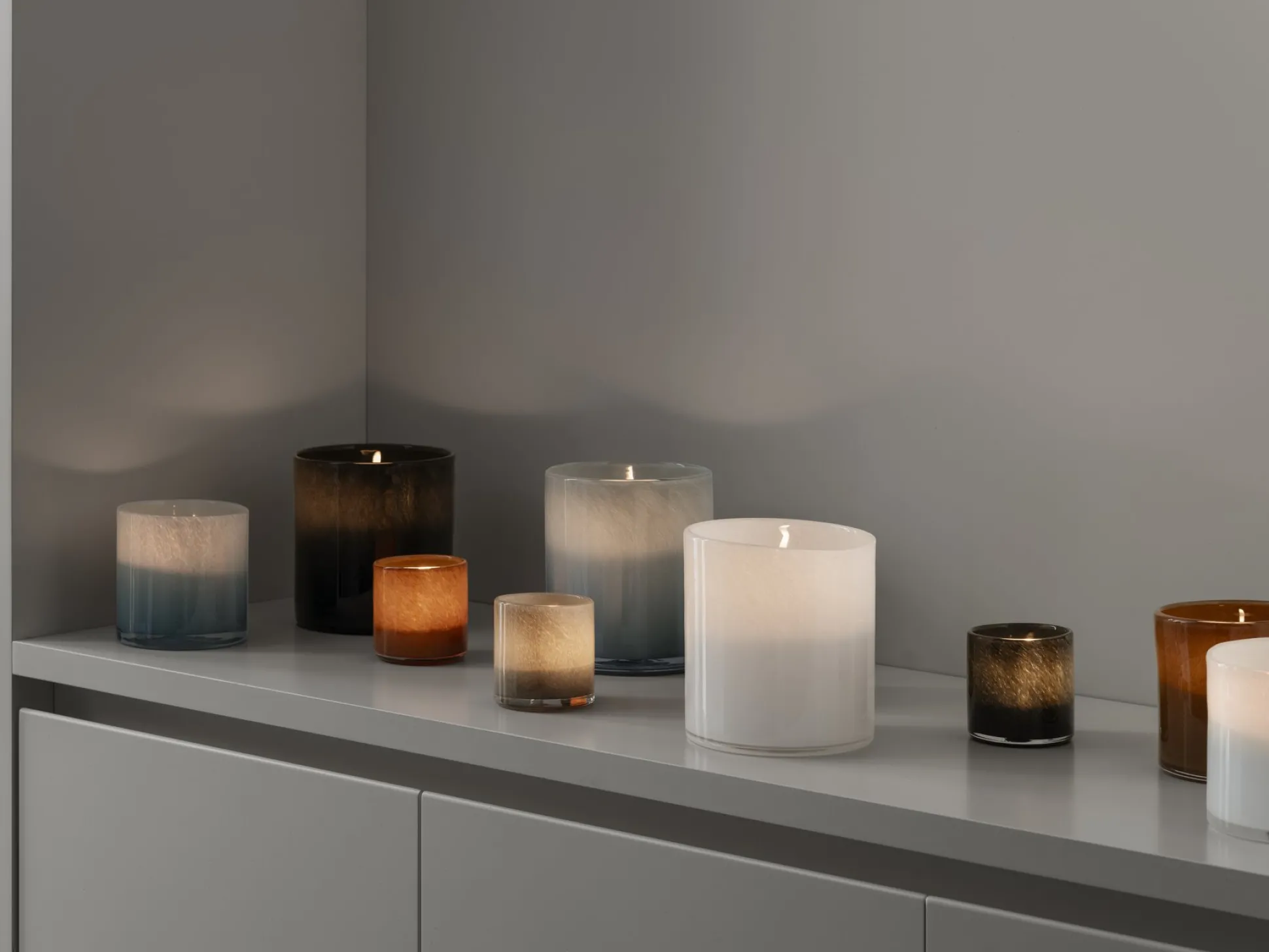Windlicht -SAGA- Farbe Magnet Size M